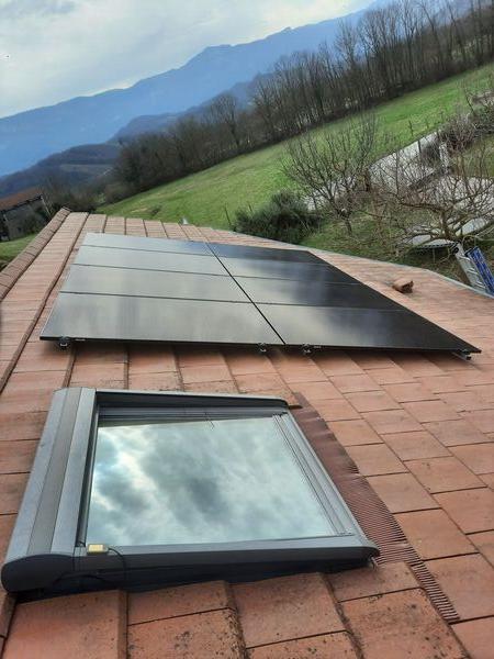 installation photovoltaique 3kWc 38210 CRAS