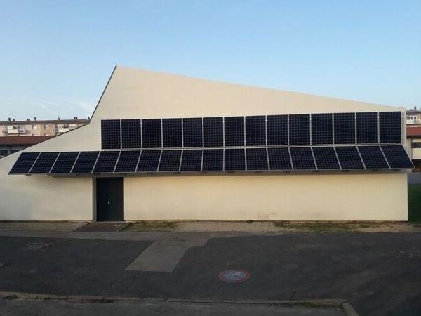 panneaux en fa&ccedil;ade &agrave; Bourg en Bresse