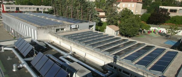 un toit bien rempli!